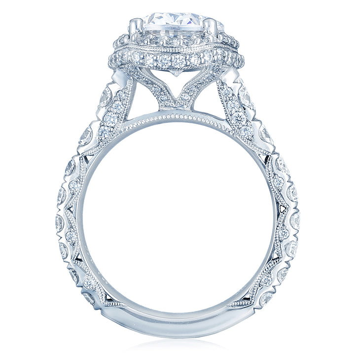 Oval Bloom Engagement Ring