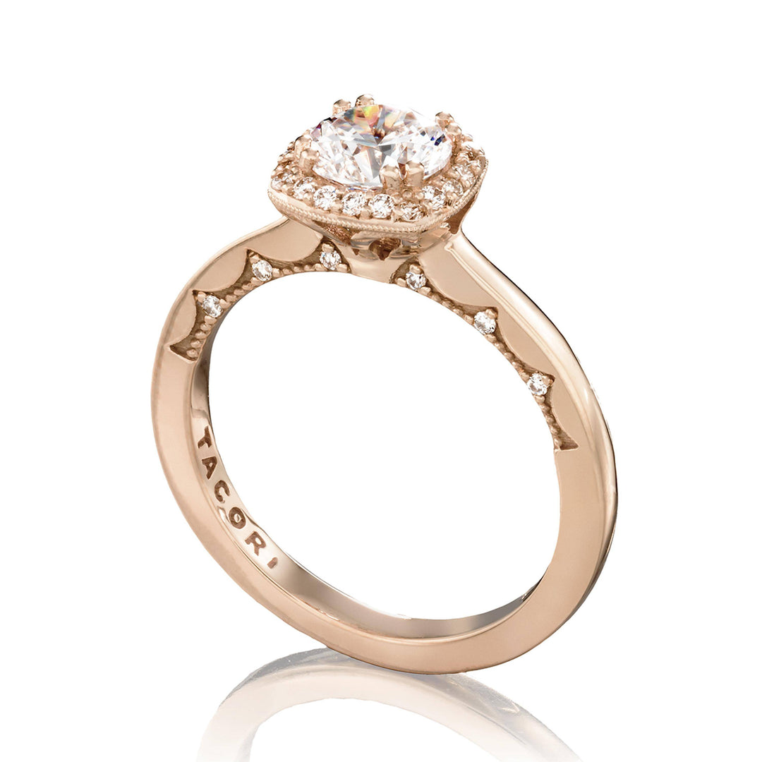 Princess Bloom Engagement Ring