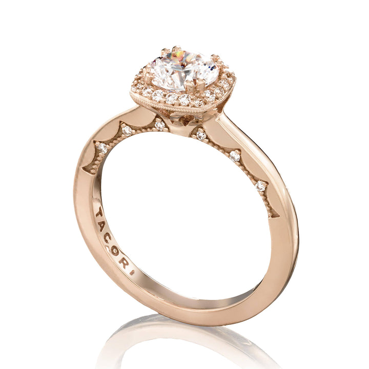 Princess Bloom Engagement Ring
