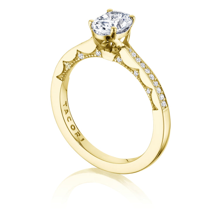 Oval Solitaire Engagement Ring