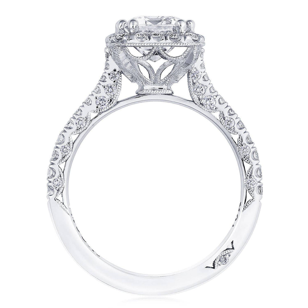 Emerald Bloom Engagement Ring