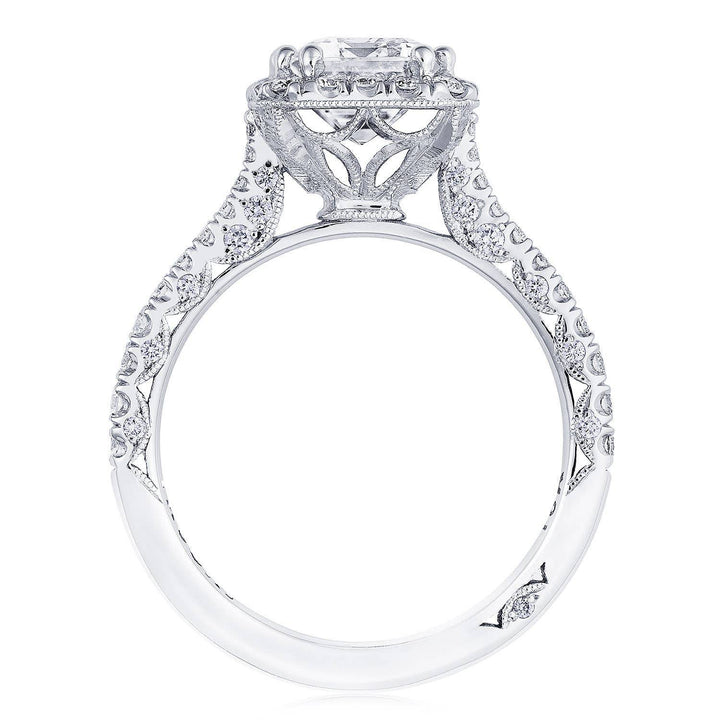 Emerald Bloom Engagement Ring