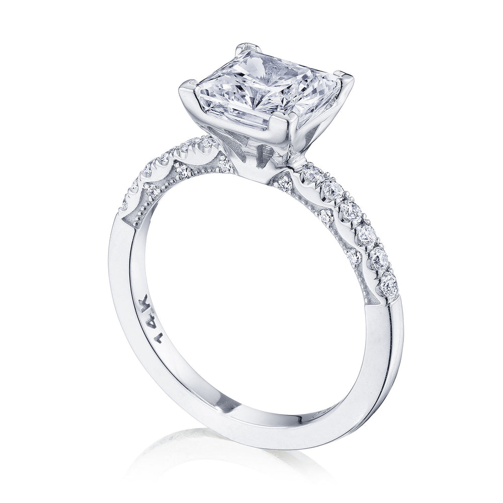Princess Solitaire Engagement Ring