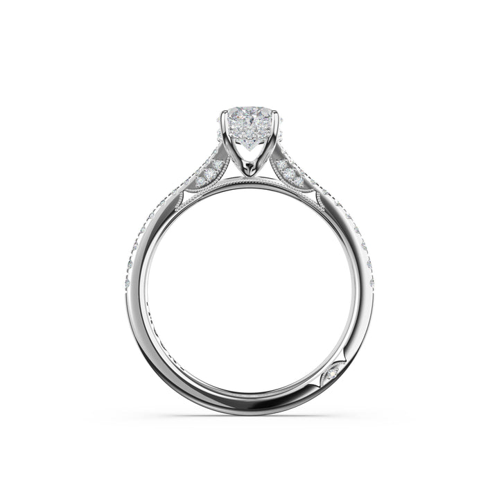 Oval Solitaire Engagement Ring