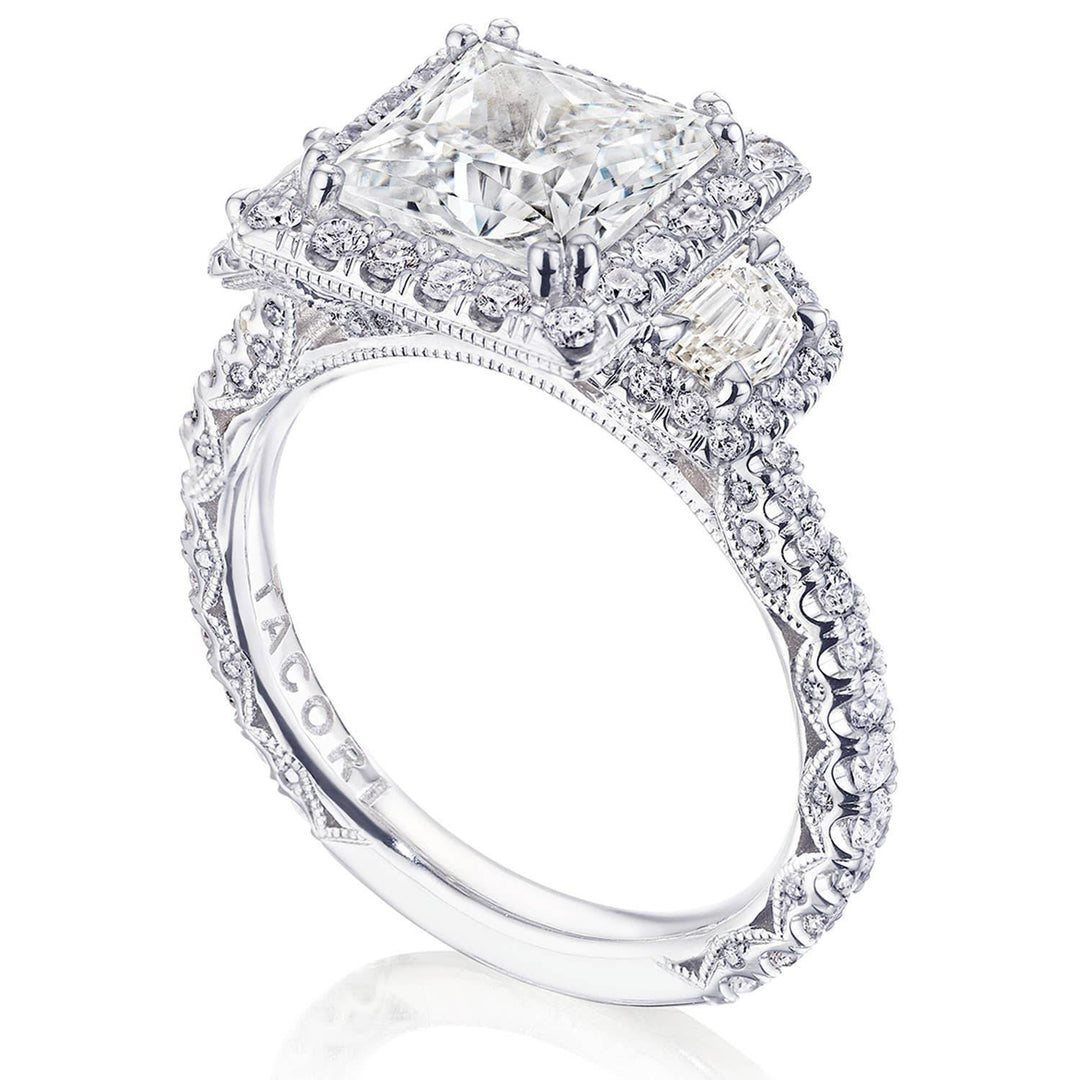 Oval Bloom Engagement Ring