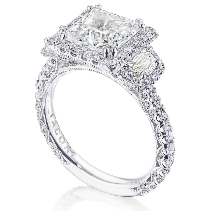 Oval Bloom Engagement Ring