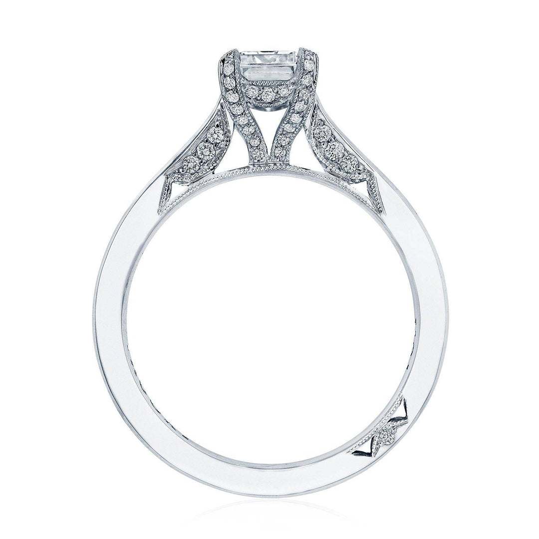 Emerald Solitaire Engagement Ring