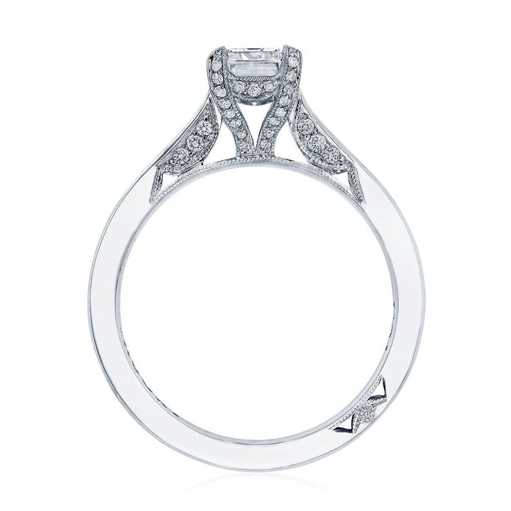 Emerald Solitaire Engagement Ring