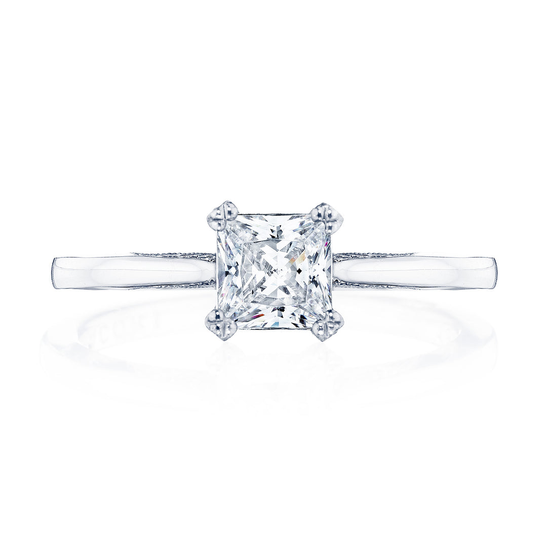 Princess Solitaire Engagement Ring
