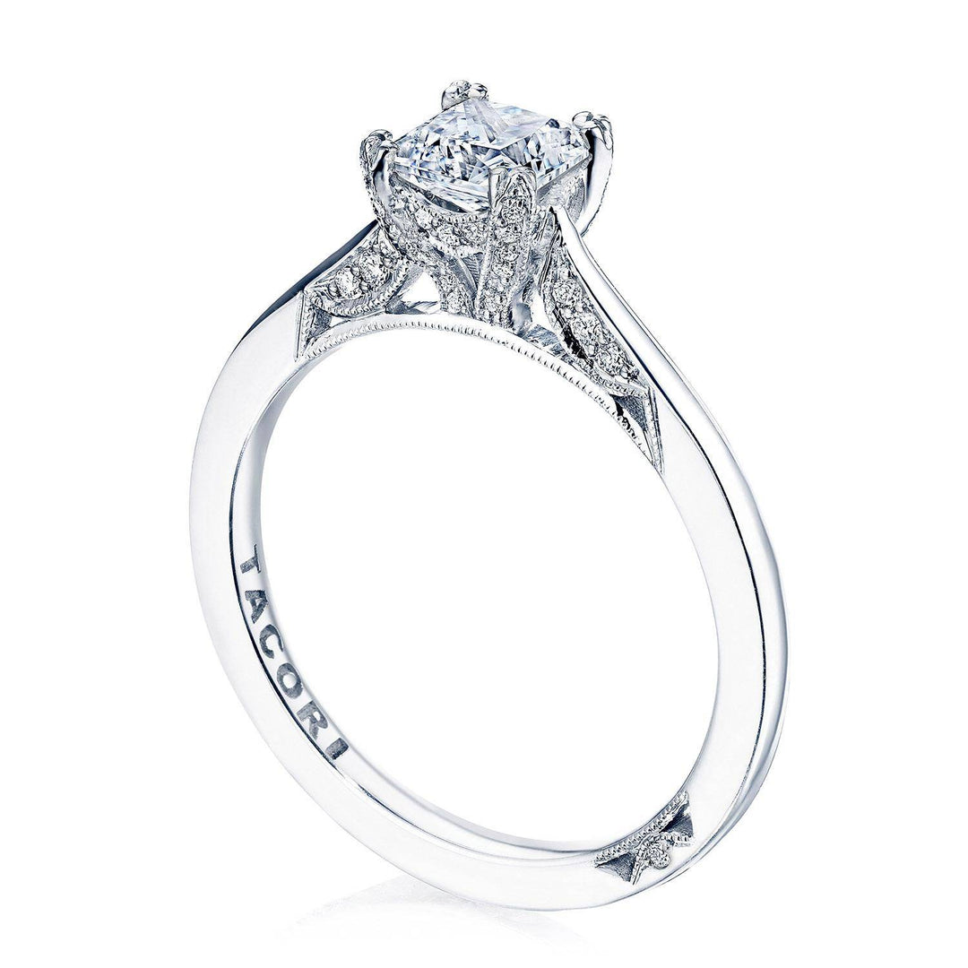 Princess Solitaire Engagement Ring