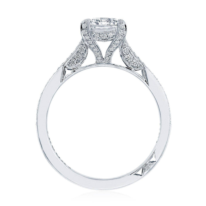 Emerald Solitaire Engagement Ring