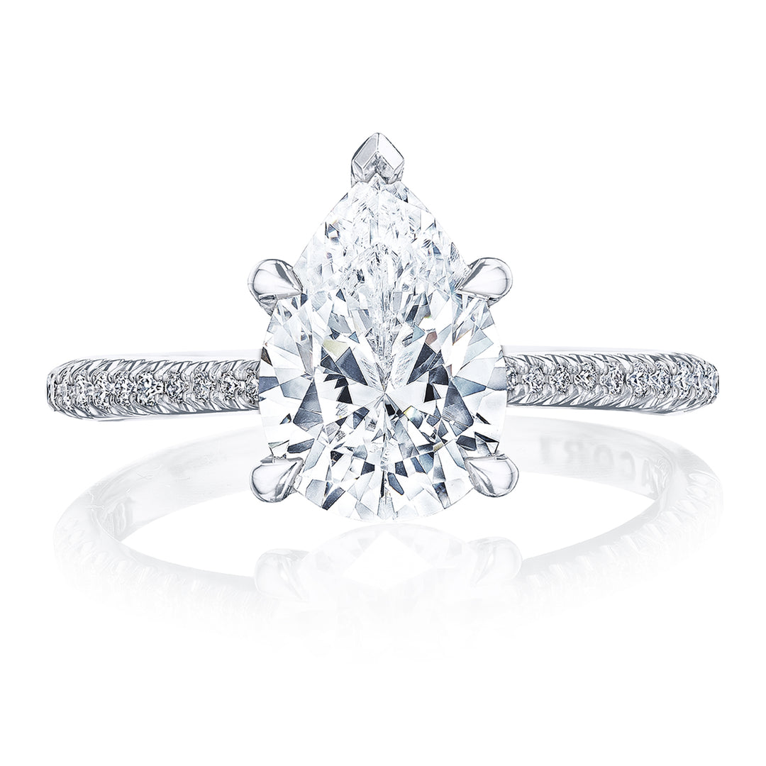 Pear Solitaire Engagement Ring