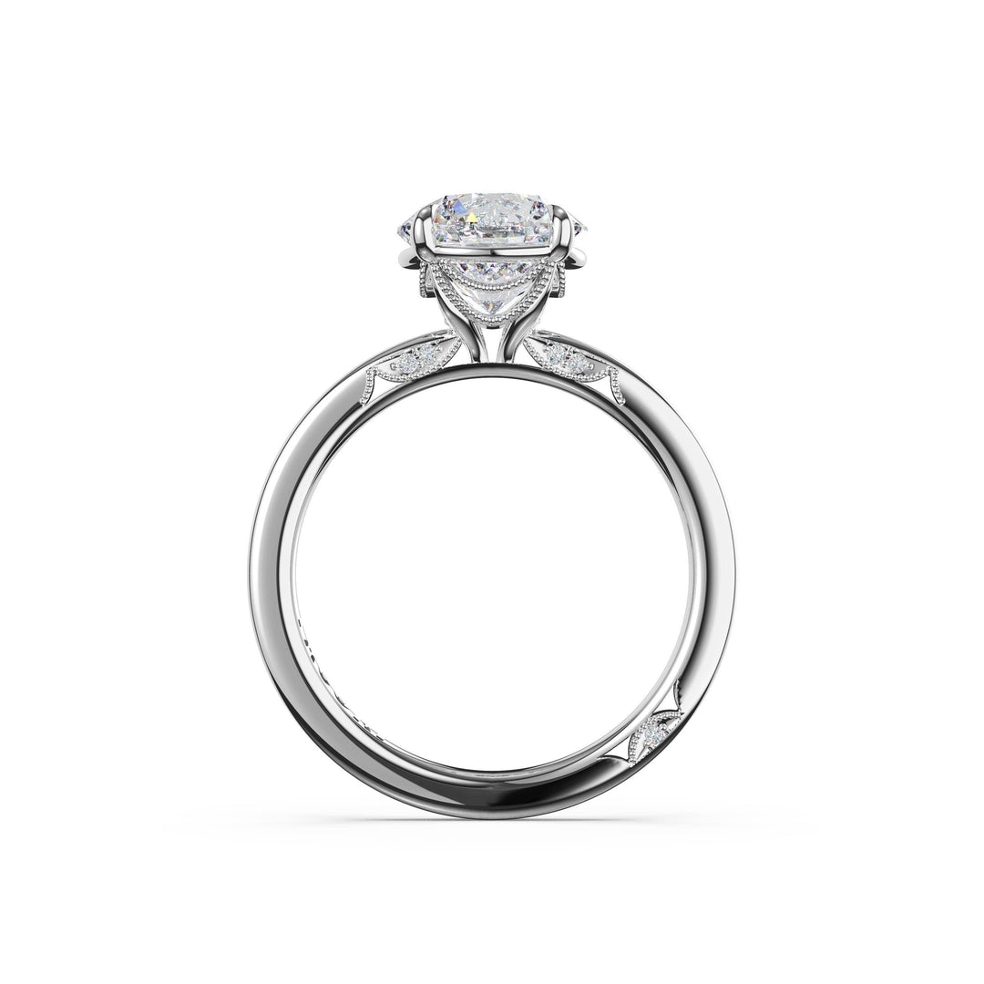 Round Solitaire Engagement Ring