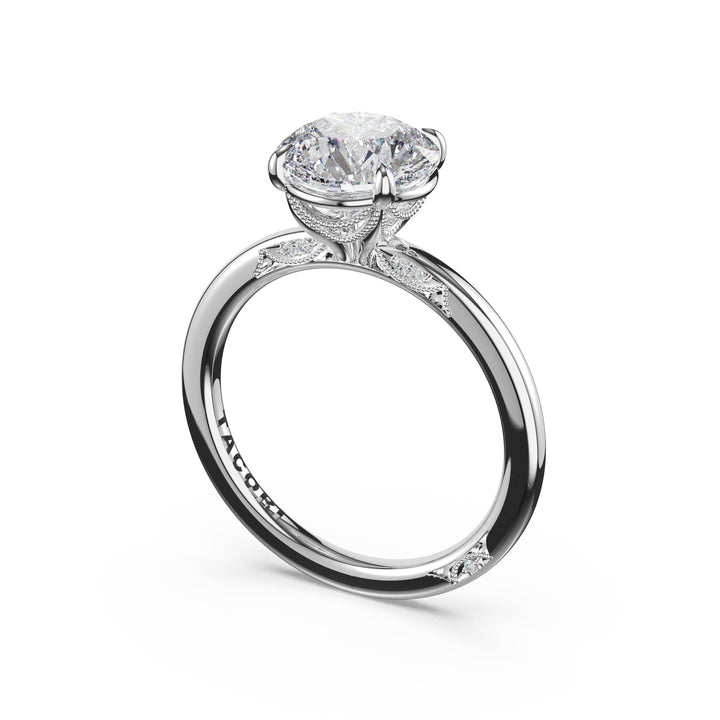 Round Solitaire Engagement Ring