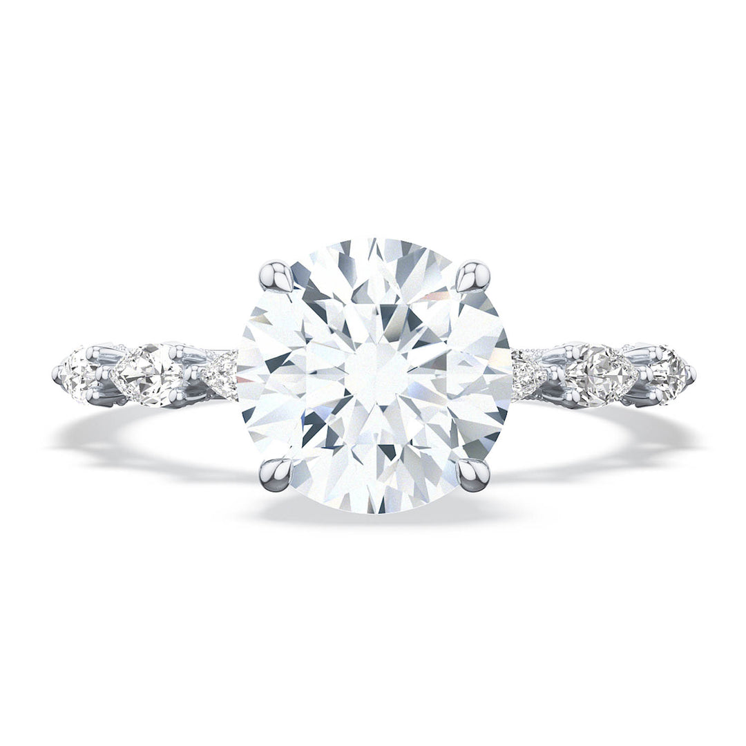 Round Solitaire Engagement Ring