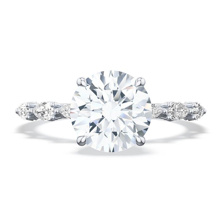 Round Solitaire Engagement Ring