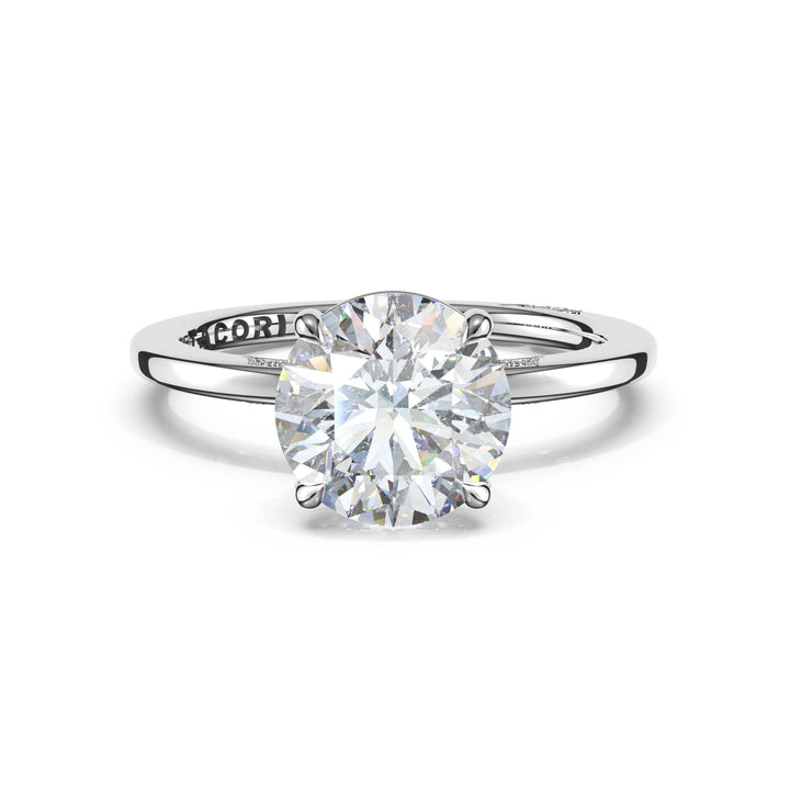 Oval Solitaire Engagement Ring