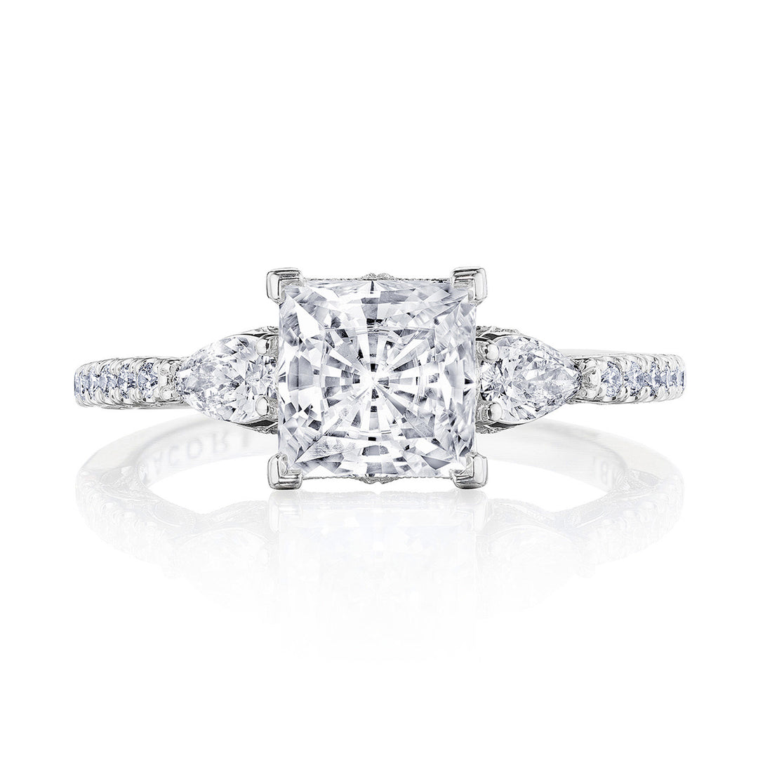 Princess 3-Stone Engagement Ring