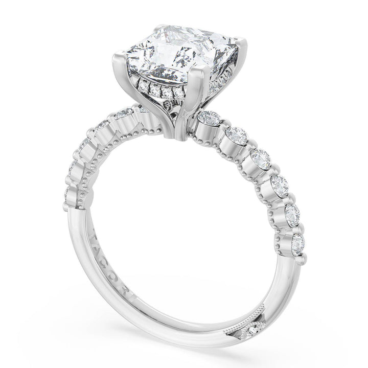 Princess 3-Stone Engagement Ring