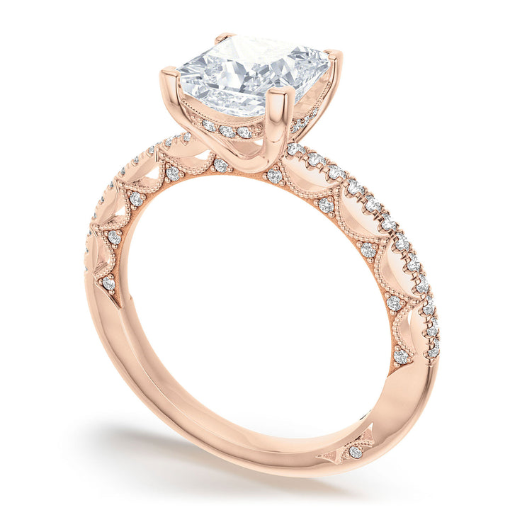 Princess Solitaire Engagement Ring