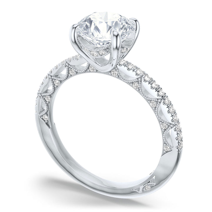 Round Solitaire Engagement Ring