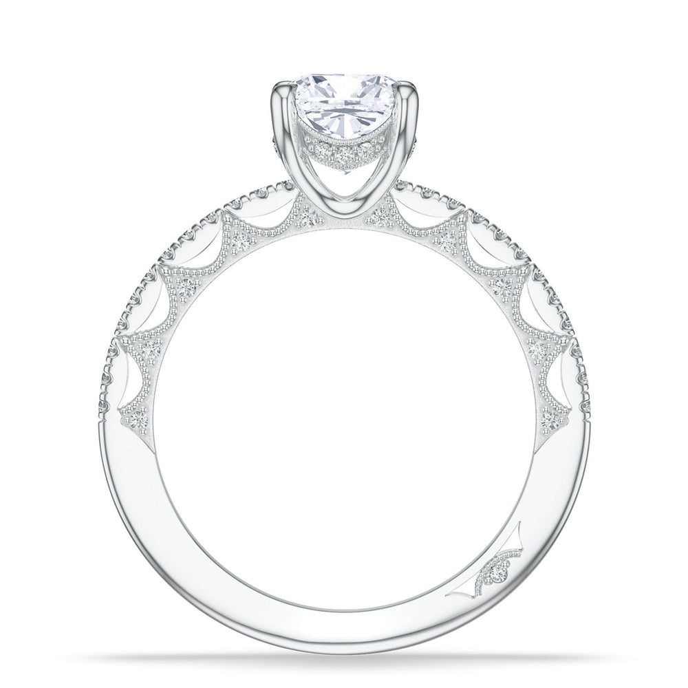 Cushion Solitaire Engagement Ring