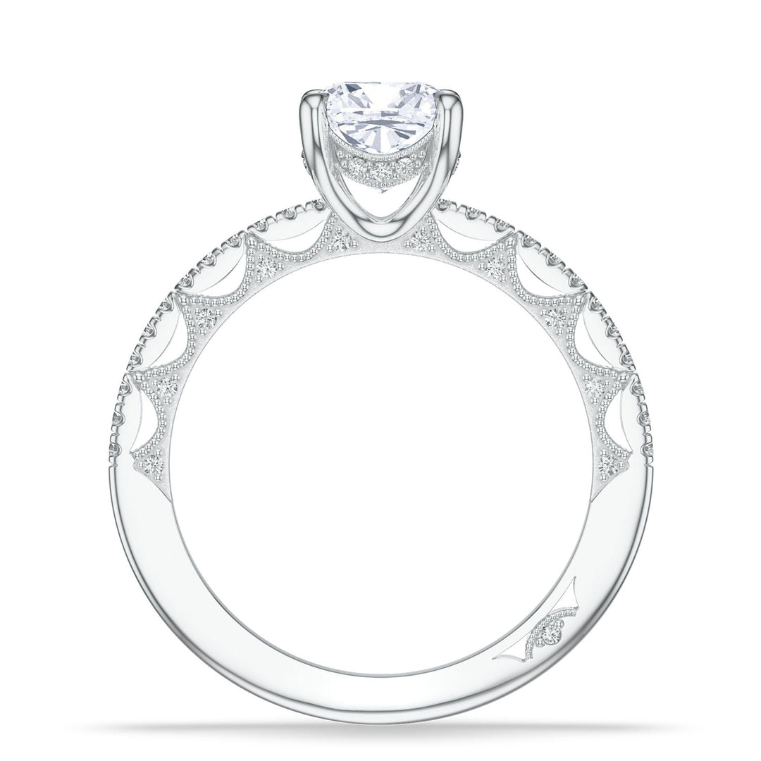 Cushion Solitaire Engagement Ring