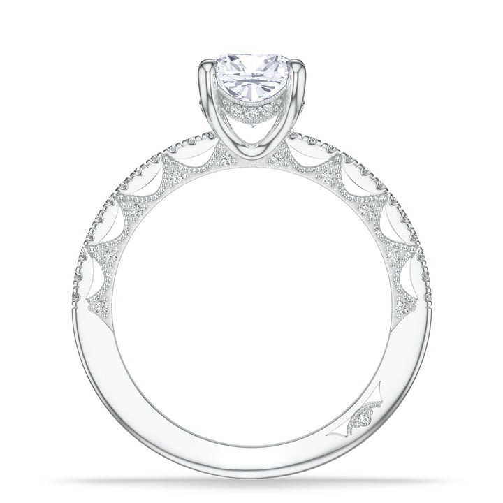 Cushion Solitaire Engagement Ring