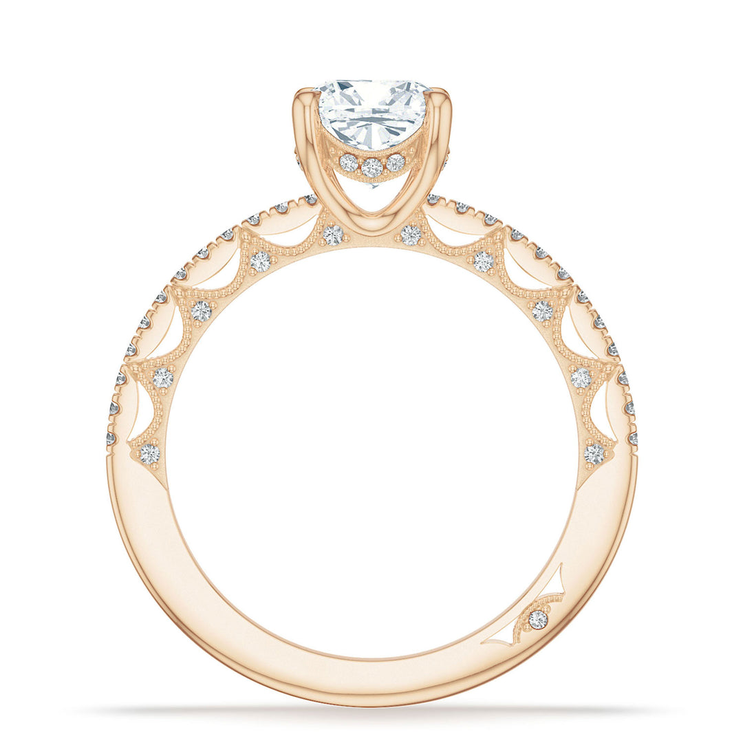 Cushion Solitaire Engagement Ring