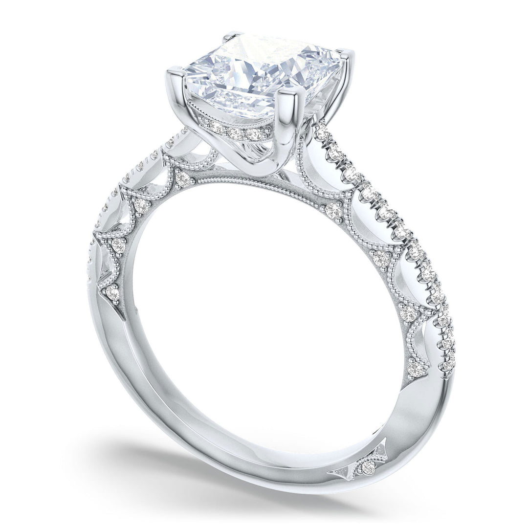 Princess Solitaire Engagement Ring