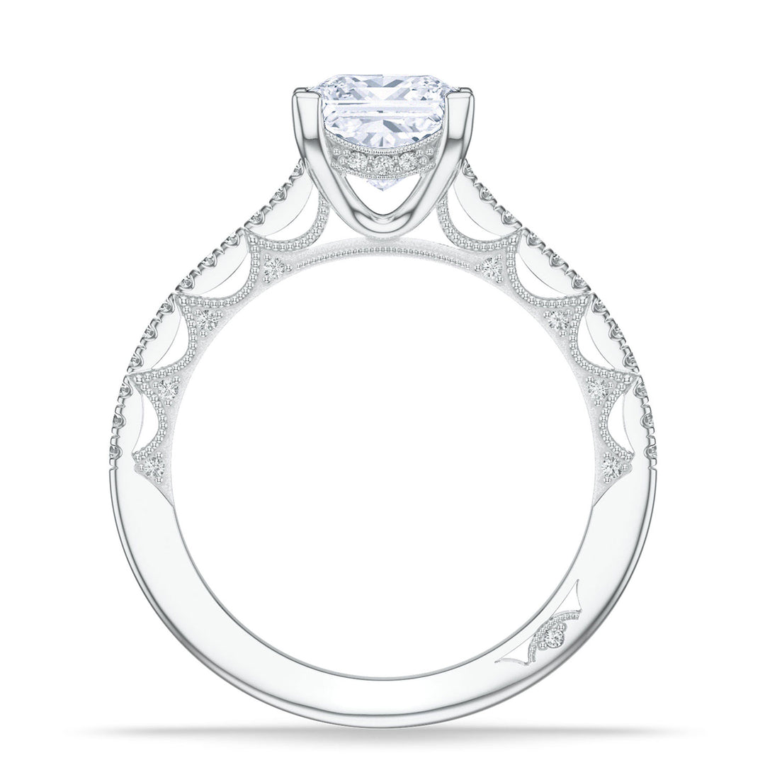 Princess Solitaire Engagement Ring