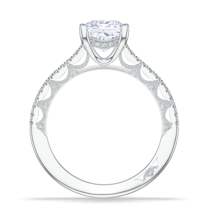 Princess Solitaire Engagement Ring