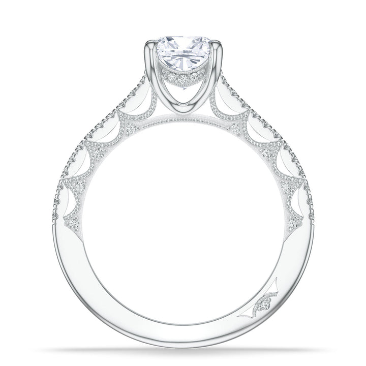 Cushion Solitaire Engagement Ring