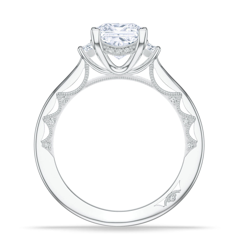 Princess 3-Stone Engagement Ring