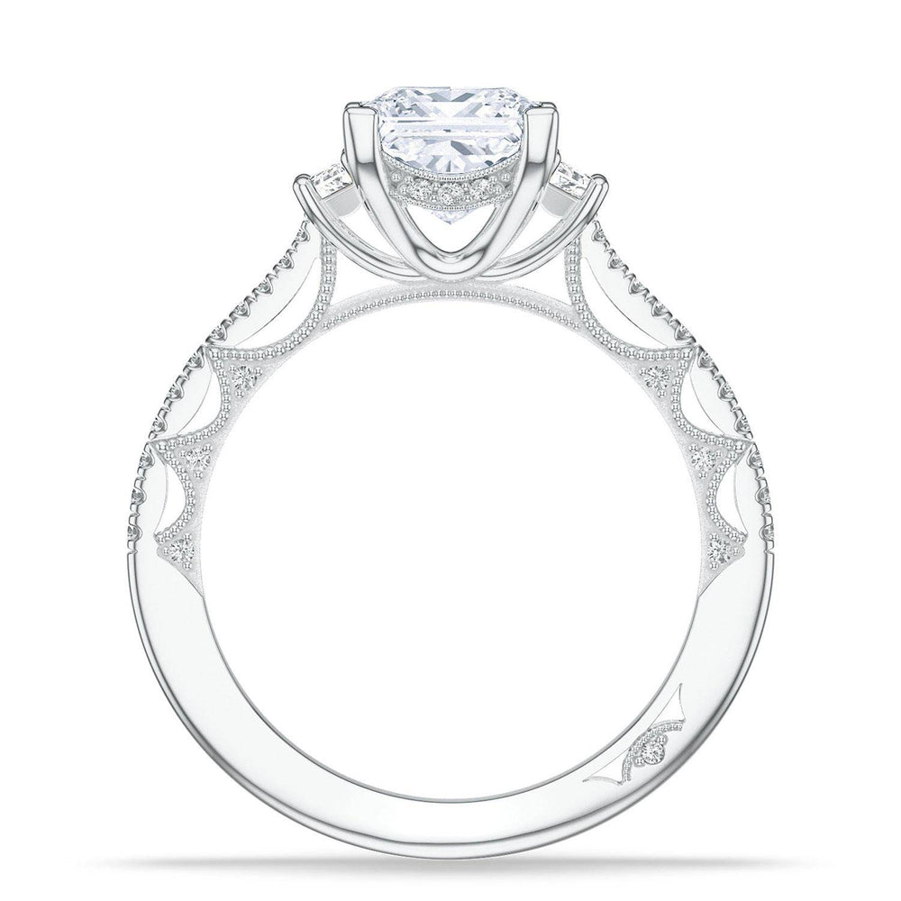 Princess 3-Stone Engagement Ring