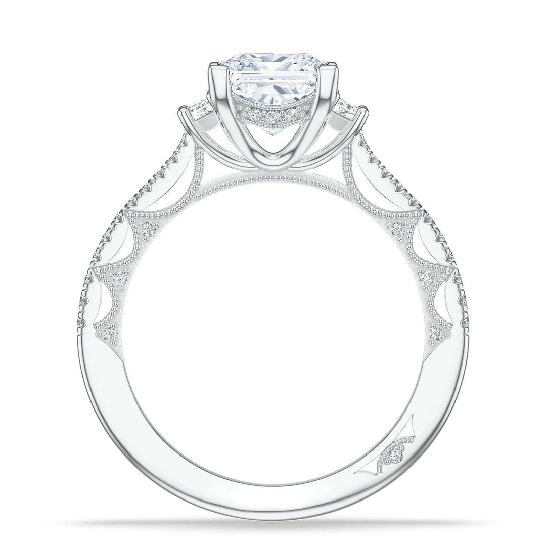 Princess 3-Stone Engagement Ring