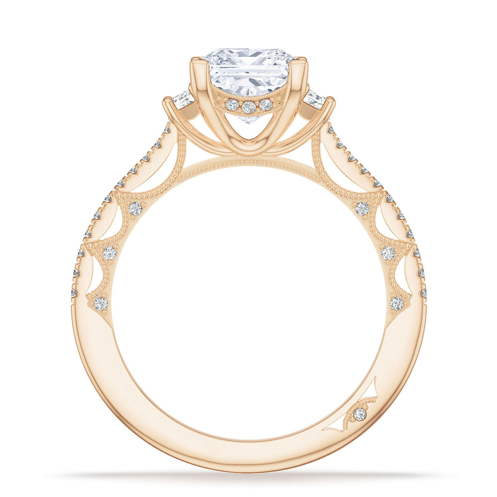Princess 3-Stone Engagement Ring