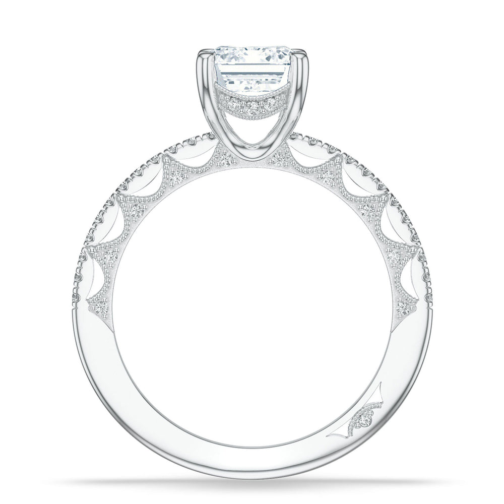 Emerald Solitaire Engagement Ring
