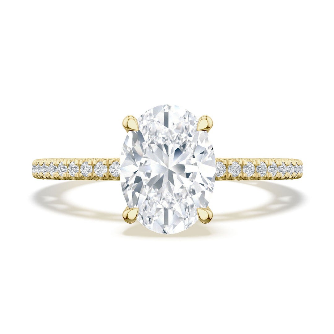 Oval Solitaire Engagement Ring