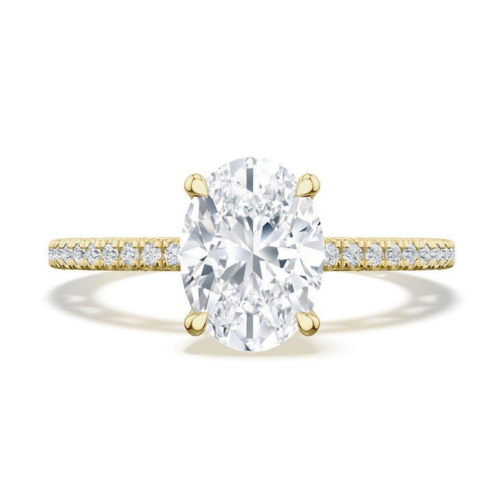Oval Solitaire Engagement Ring