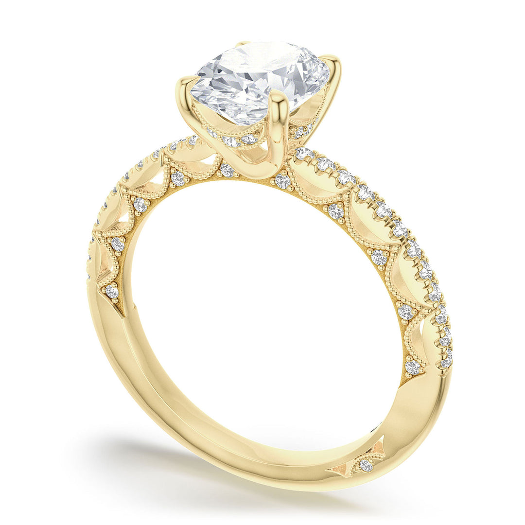 Oval Solitaire Engagement Ring