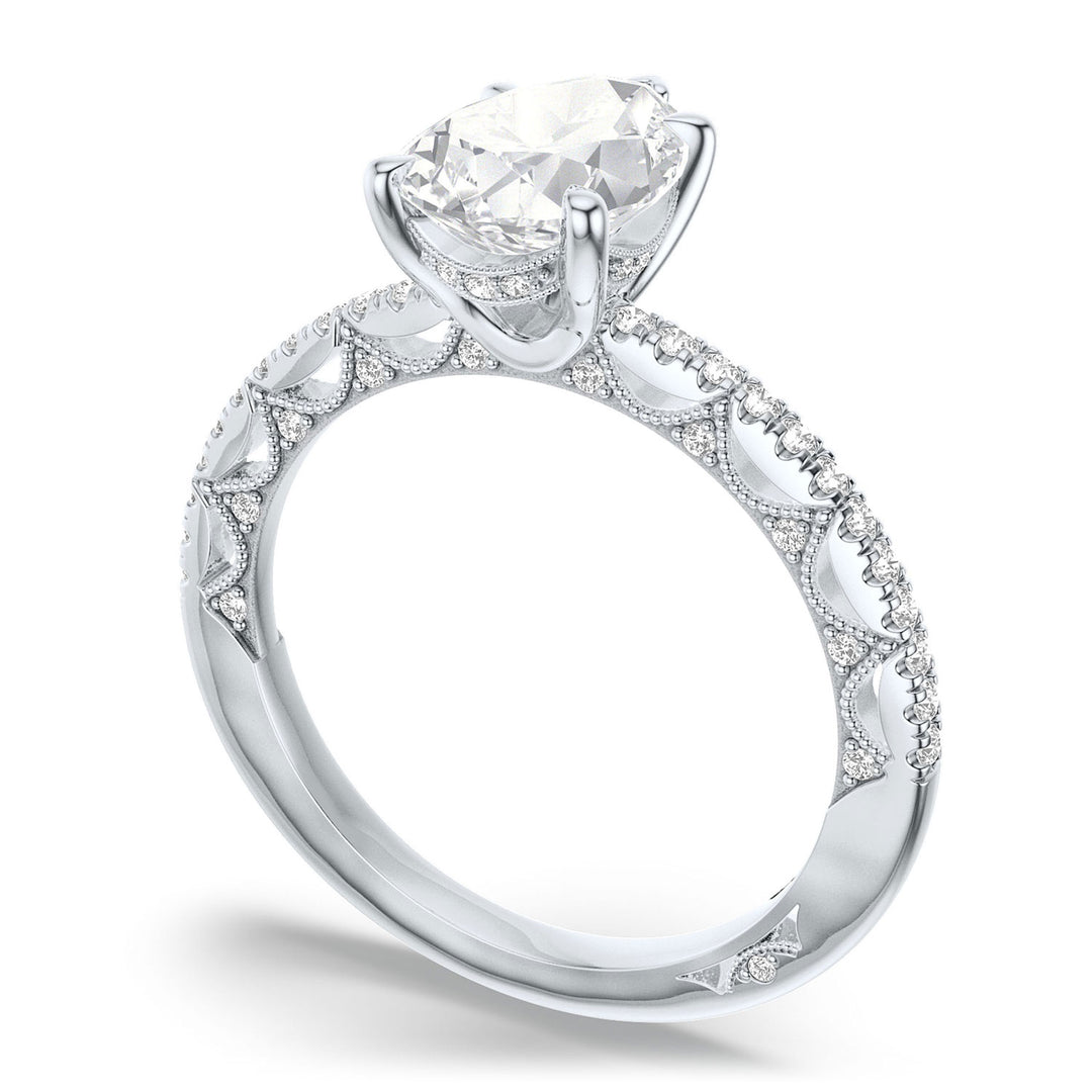 Pear Solitaire Engagement Ring