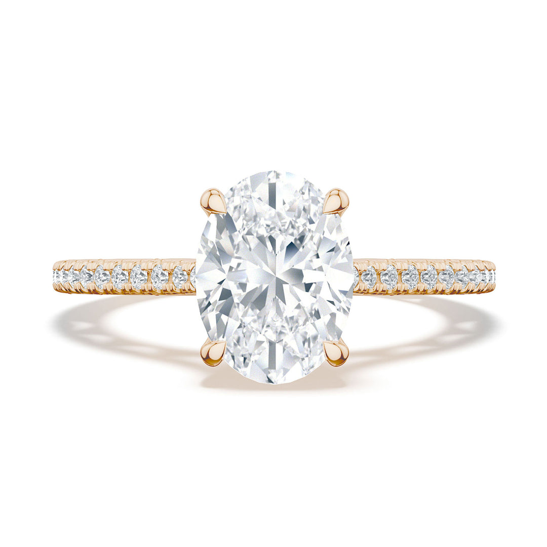 Oval Solitaire Engagement Ring