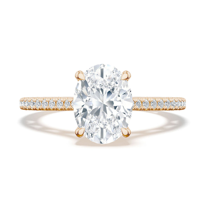 Oval Solitaire Engagement Ring