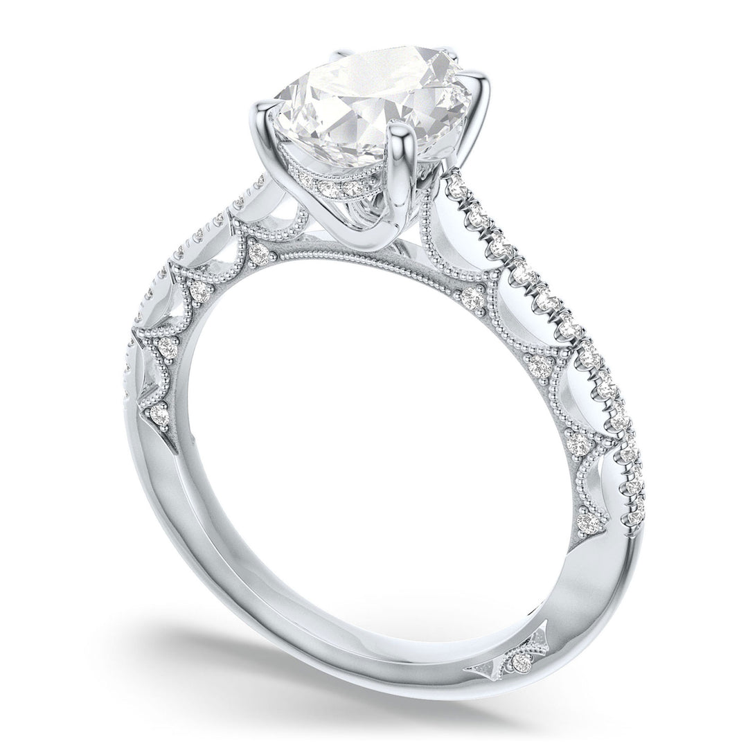 Pear Solitaire Engagement Ring
