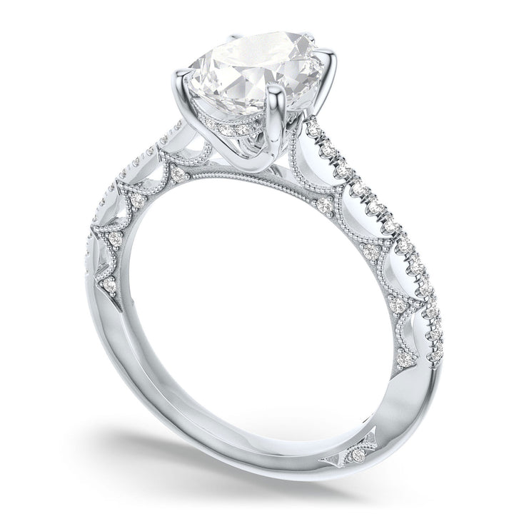 Pear Solitaire Engagement Ring