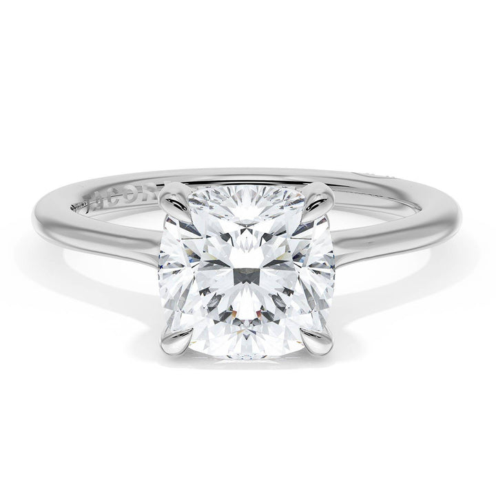 Cushion Solitaire Engagement Ring