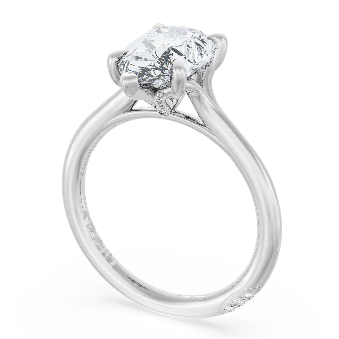 Pear Solitaire Engagement Ring