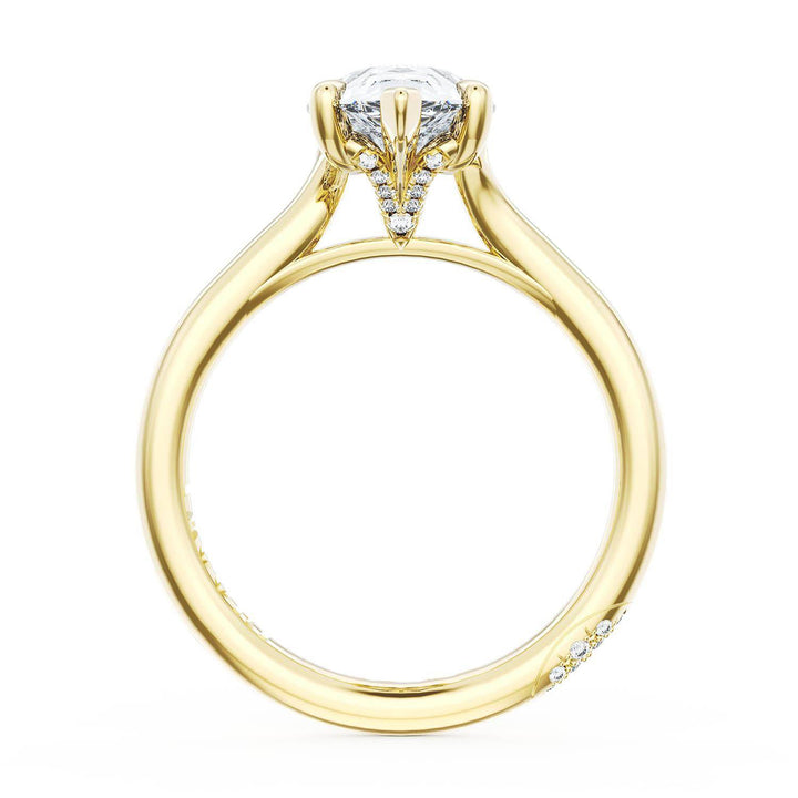 Pear Solitaire Engagement Ring