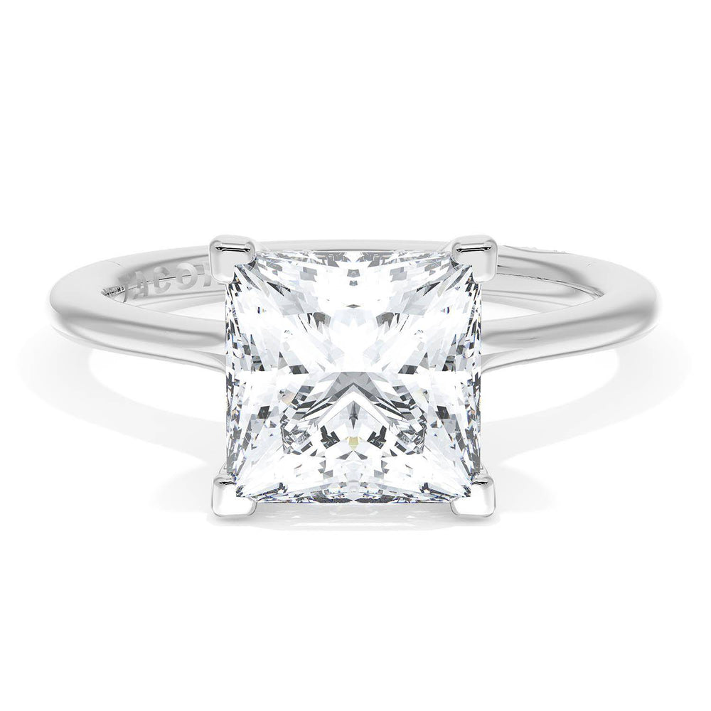 Princess Solitaire Engagement Ring